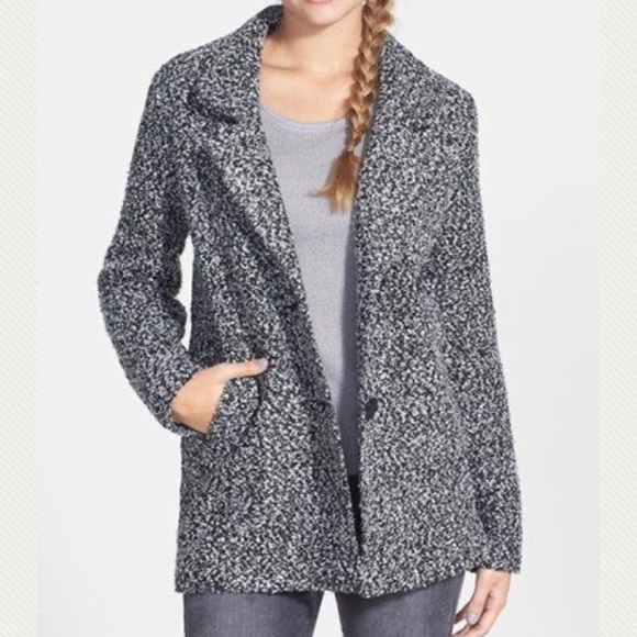 Nordstrom Jackets & Blazers - Frenchi Boucle Jacket Dad Coat